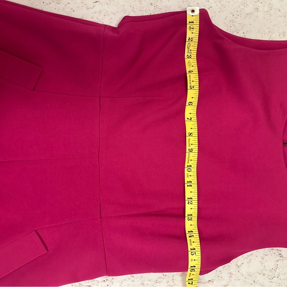 Diane Von Furstenberg Fuchsia Mini Dress - Picture 5 of 8